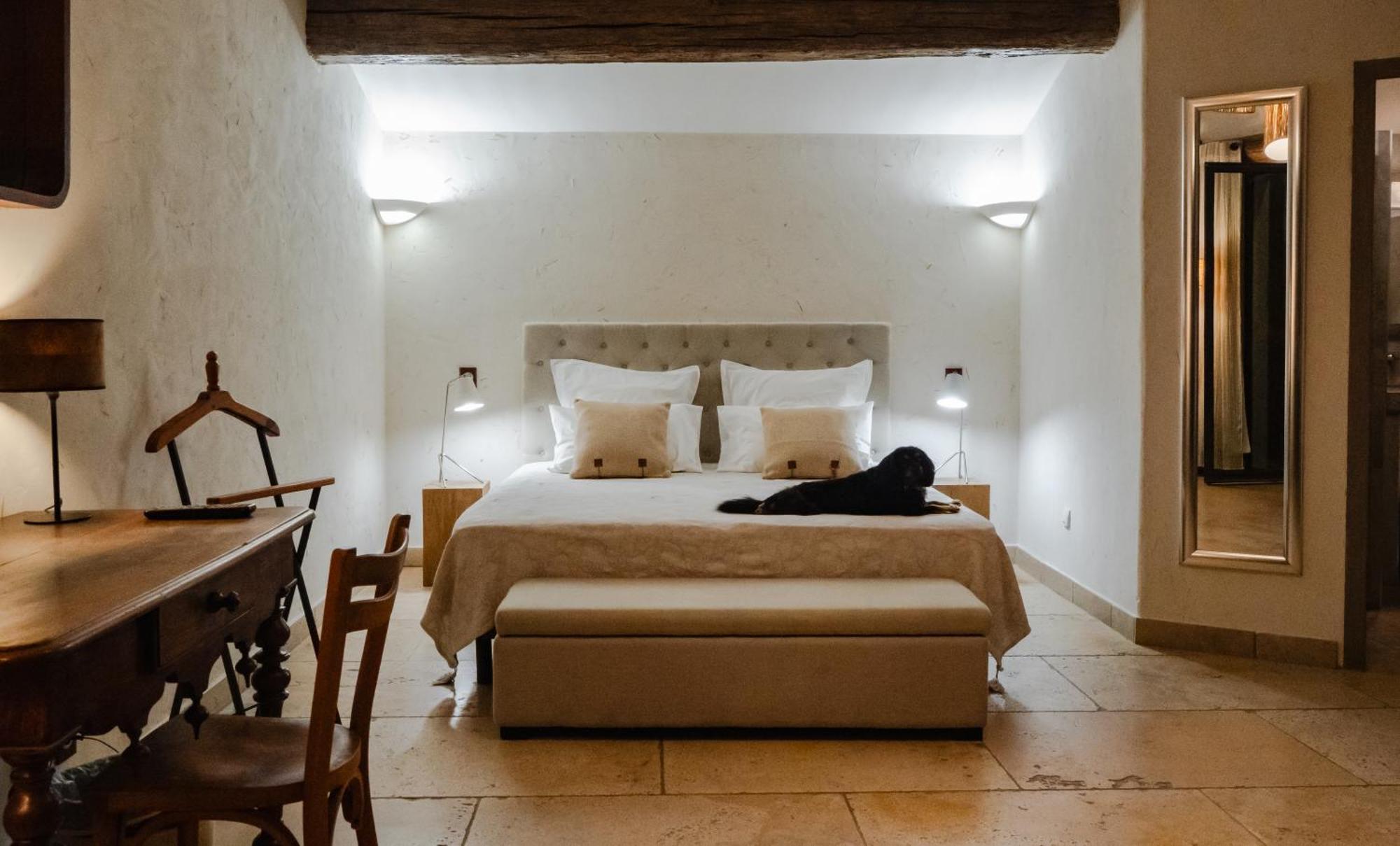 La Belle Vie Hotel Saint-Hilaire-d'Ozilhan Bagian luar foto